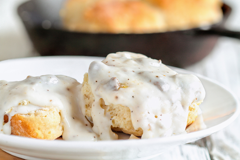 sausage biscuit and gravy recipe