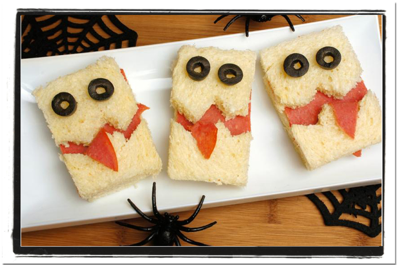 Halloween Monster Sandwiches | Vegan Nook