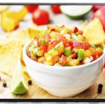 Grilled Peach Salsa