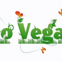Go Vegan text image