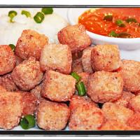 Crispy Fried Tofu with Chili Lime Dipping Sauce