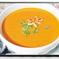 Curry Roasted Zucchini and Carrot Soup
