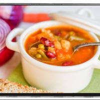 Cup of Minestrone Soup