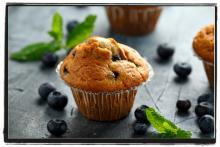 Blueberry Buckwheat Muffins