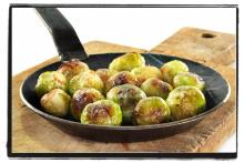 Smoky Sautéed Brussels Sprouts