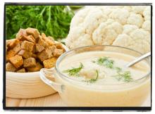 Cream of Cauliflower Soup