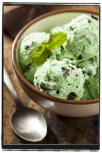 Mint Chocolate Chip Ice Cream