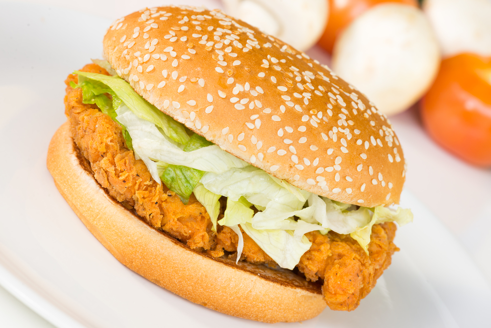Vegan Chicken Burger